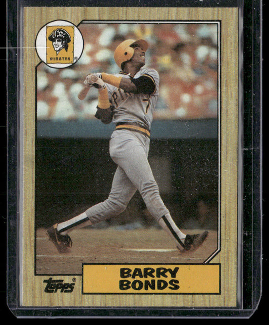 Barry Bonds 1987 Topps #320 RC Pittsburgh Pirates