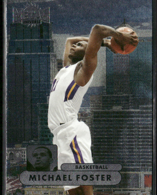 Michael Foster 2022 SkyBox Metal 1997-98 Retro Metal Universe Champions #RMUC-18