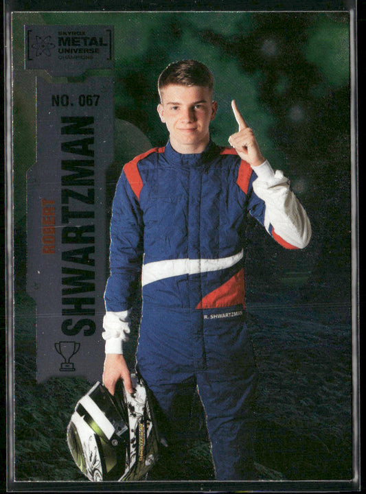 Robert Shwartzman 2022 SkyBox Metal Universe Champions #067