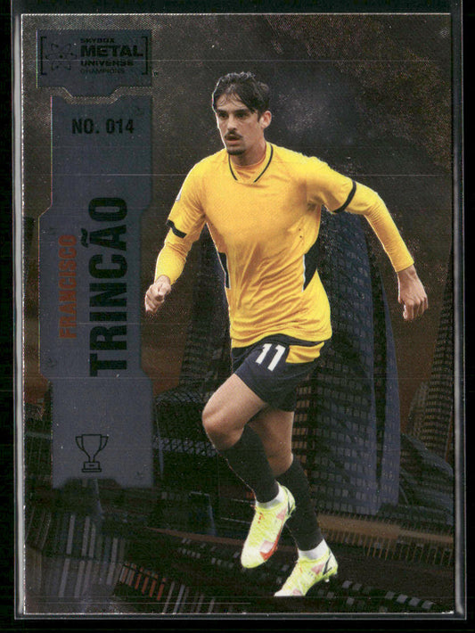 Francisco Trincao 2022 SkyBox Metal Universe Champions #014