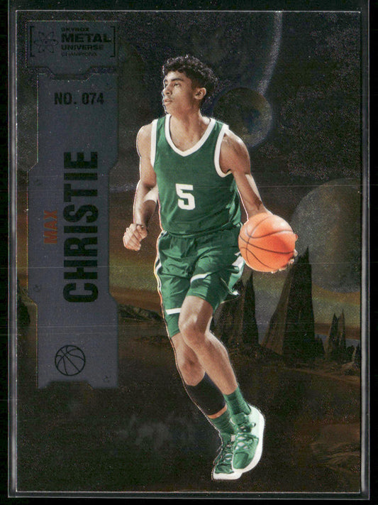 Max Christie 2022 SkyBox Metal Universe Champions #074