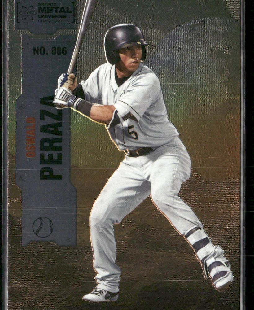 Oswald Peraza 2022 SkyBox Metal Universe Champions #006