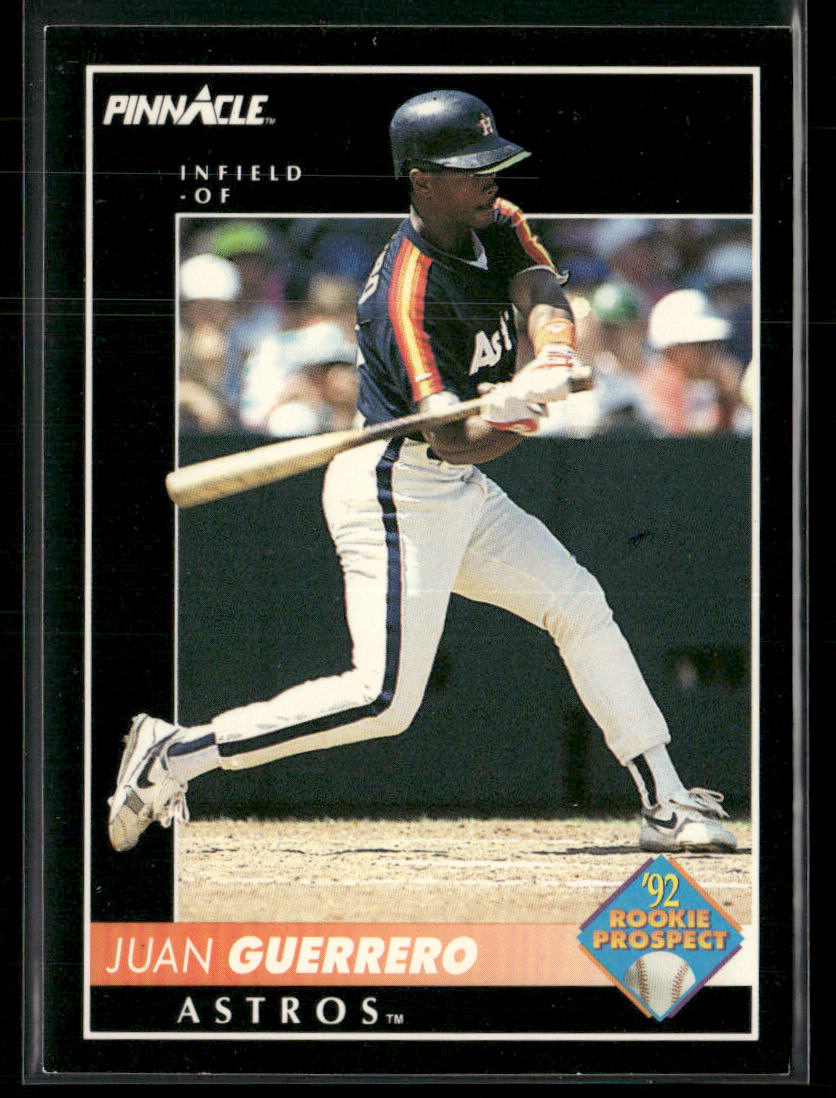 Juan Guerrero 1992 Pinnacle #552 RC Houston Astros