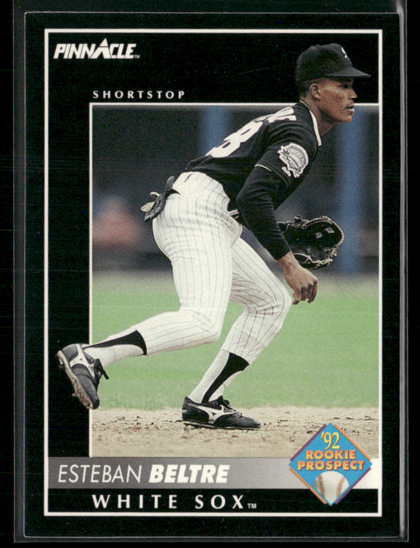 Esteban Beltre 1992 Pinnacle #535 RC Chicago White Sox