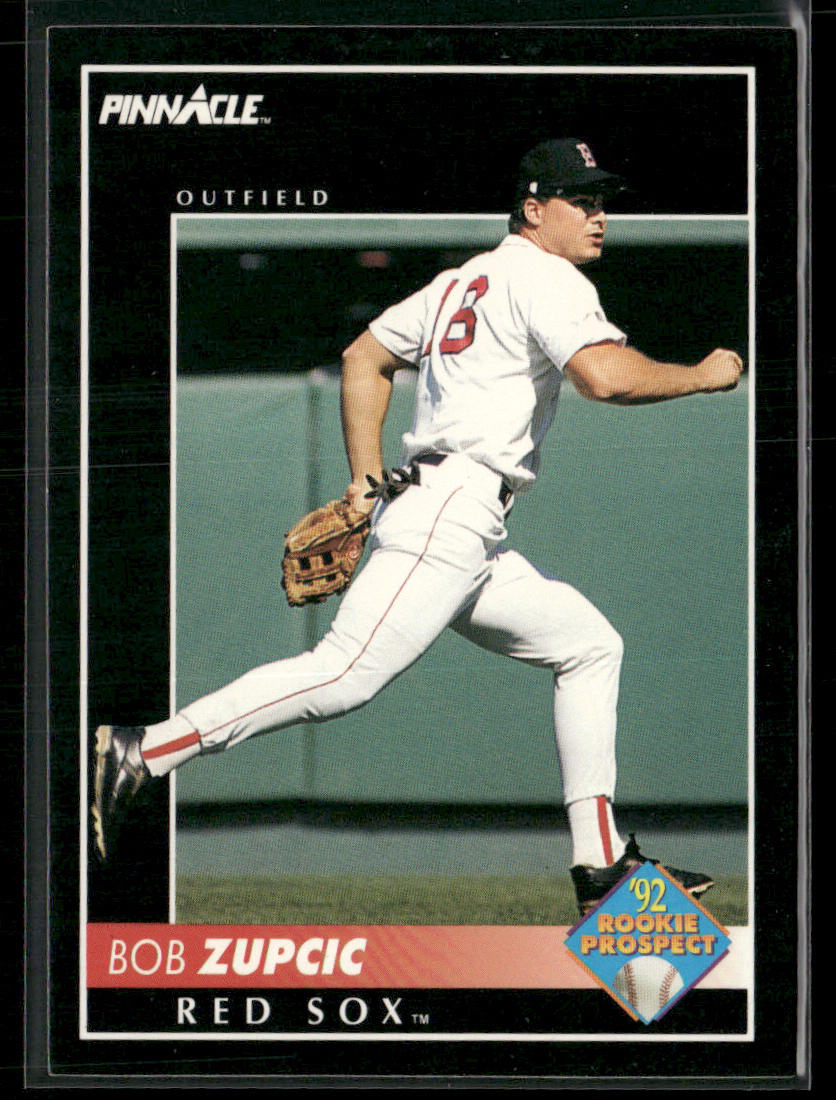 Bob Zupcic 1992 Pinnacle #576 RC Boston Red Sox