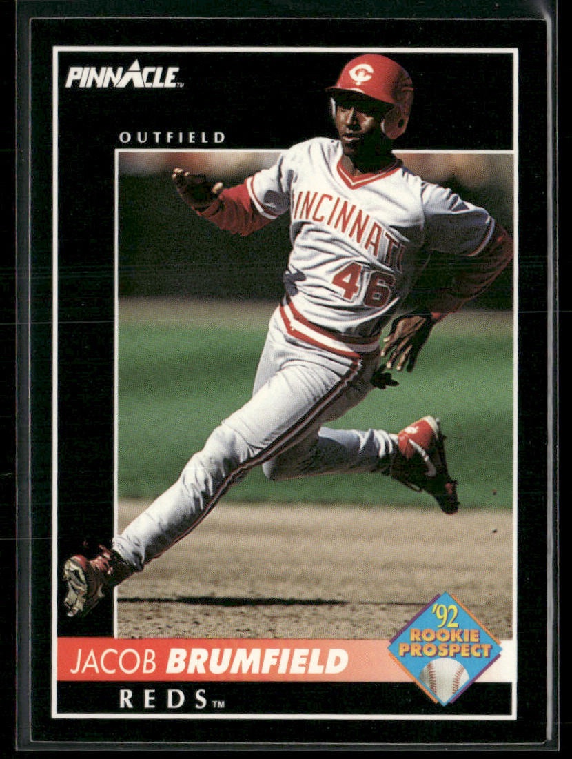 Jacob Brumfield 1992 Pinnacle #553 RC Cincinnati Reds