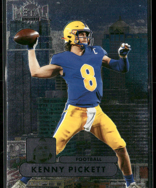Kenny Pickett 2022 SkyBox Metal 1997-98 Retro Metal Universe Champions #RMUC-35