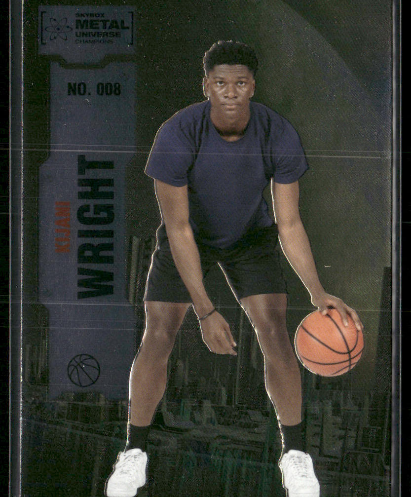 Kijani Wright 2022 SkyBox Metal Universe Champions #008