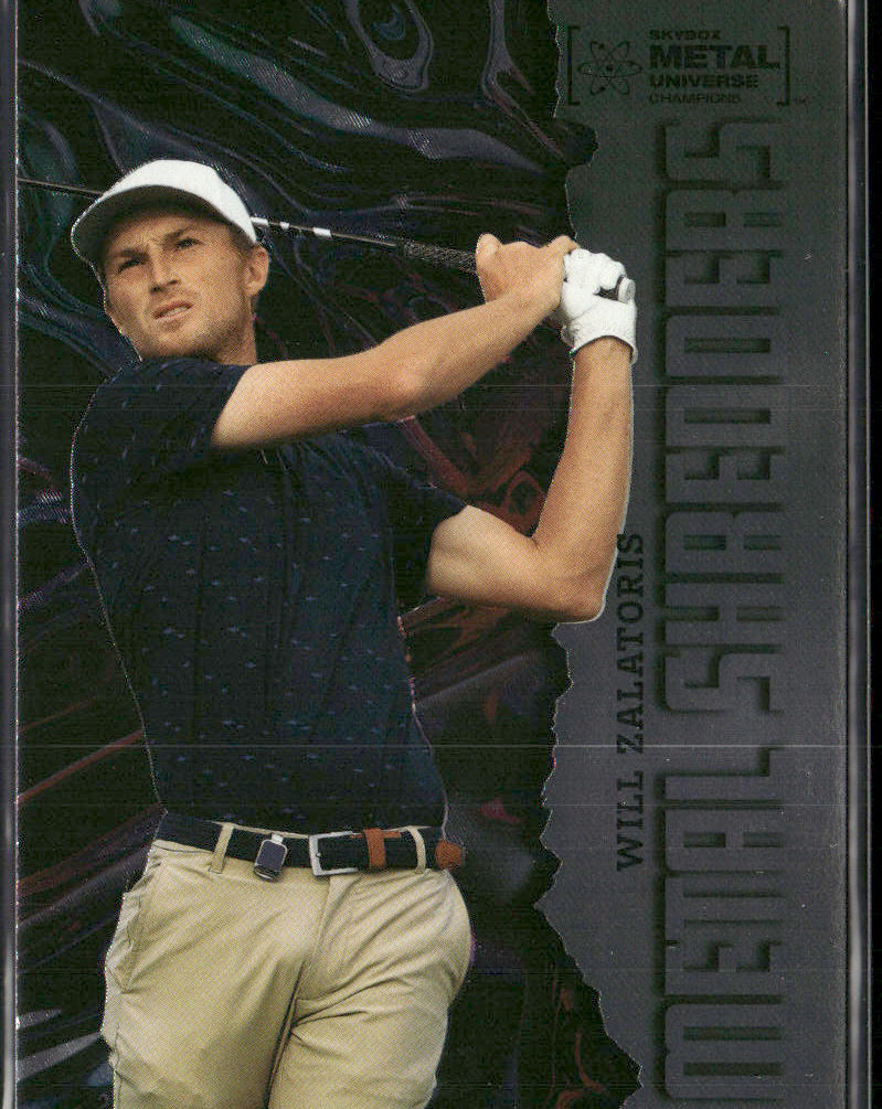 Will Zalatoris 2022 SkyBox Metal Universe Champions #123