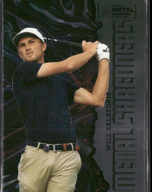 Will Zalatoris 2022 SkyBox Metal Universe Champions #123