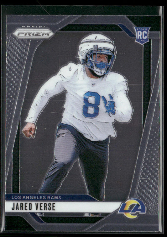 Jared Verse 2024 Panini Prizm #341 RC Los Angeles Rams