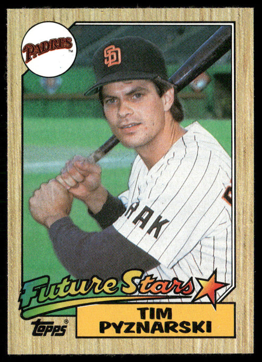 Tim Pyznarski 1987 Topps #429 RC San Diego Padres