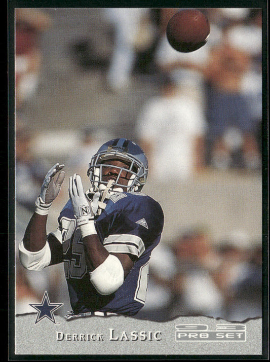 Derrick Lassic 1993 Pro Set #44 RC Dallas Cowboys