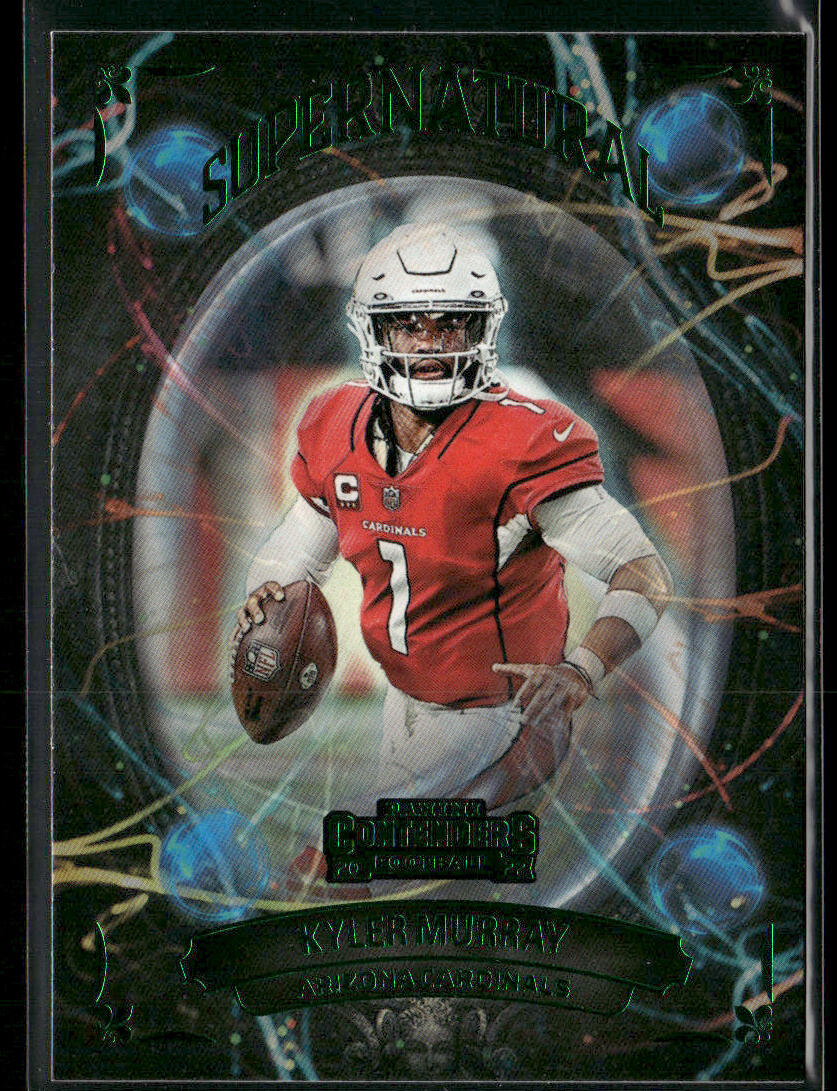 Kyler Murray 2022 Panini Contenders Supernatural Emerald #SN-KMU Cardinals front