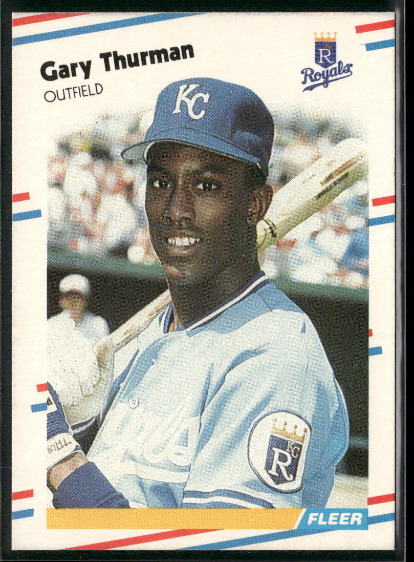 Gary Thurman 1988 Fleer #272 RC Kansas City Royals