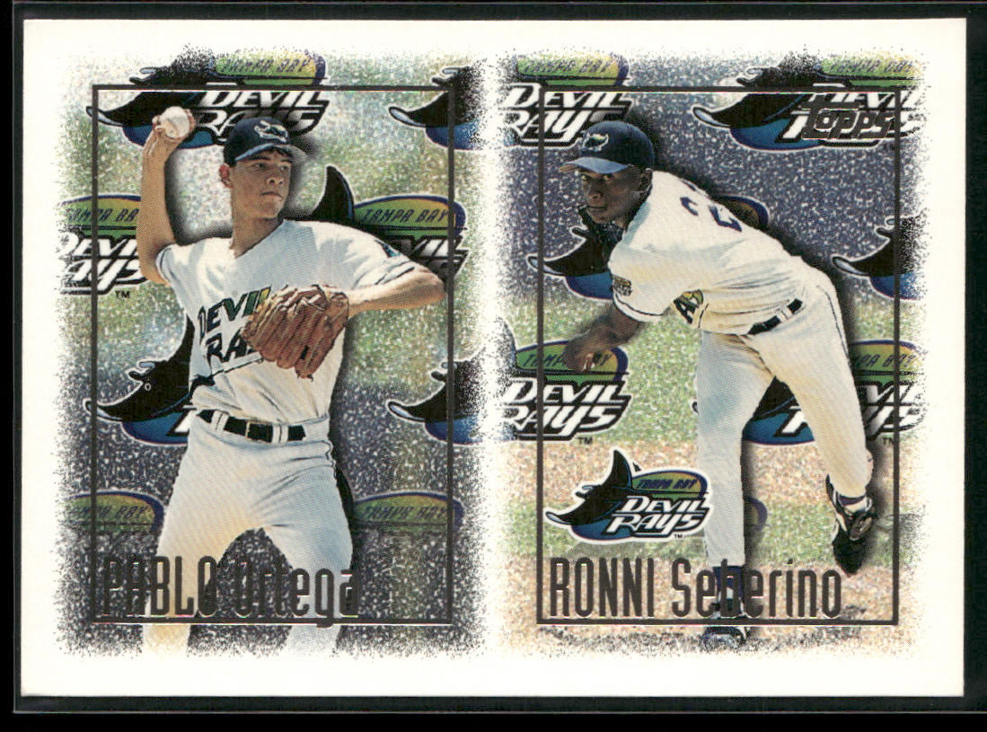 Pablo Ortega / Ronni Seberino RC 1997 Topps #253 RC Tampa Bay Devil Rays