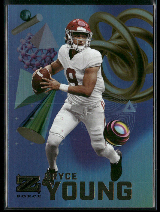 Bryce Young 2022 SkyBox Metal Universe Champions Z-Force #Z-20