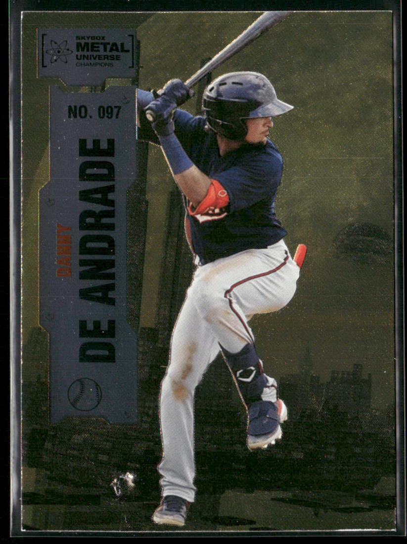 Danny De Andrade 2022 SkyBox Metal Universe Champions #097