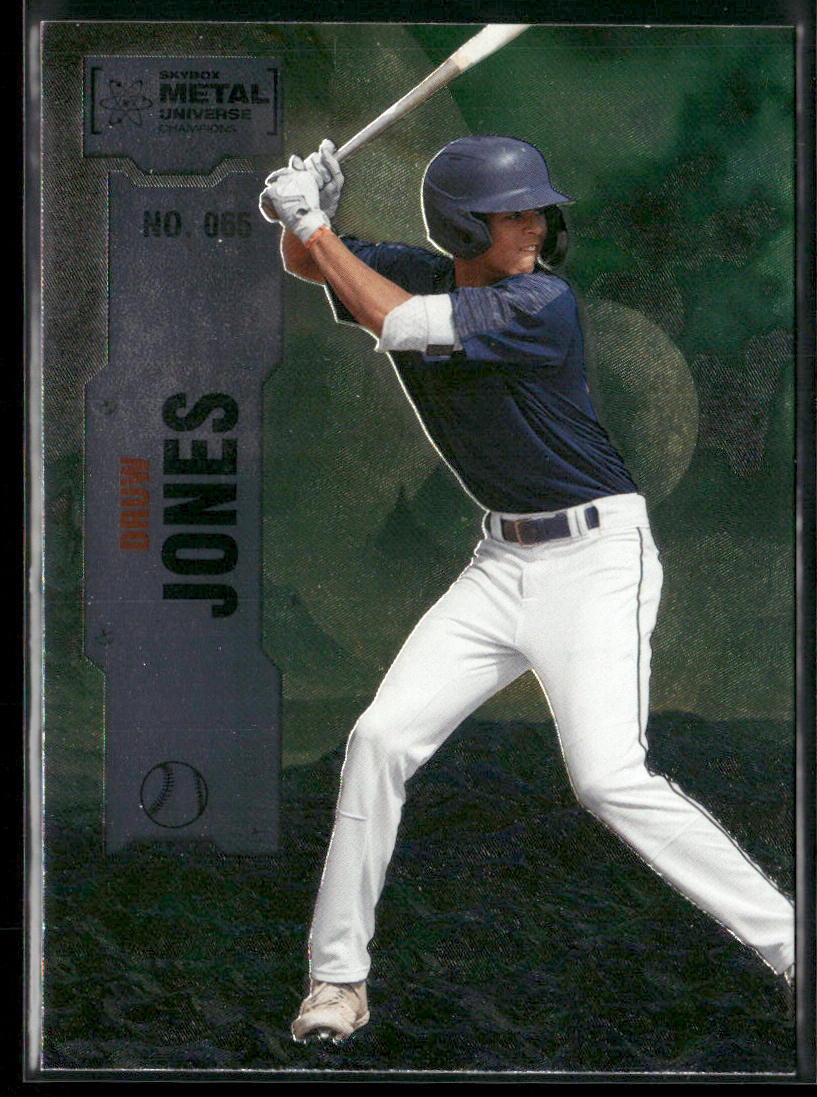 Druw Jones 2022 SkyBox Metal Universe Champions #065 Colorado Rockies