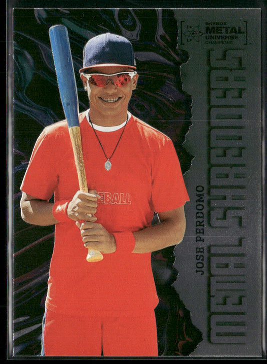 Jose Perdomo 2022 SkyBox Metal Universe Champions #144