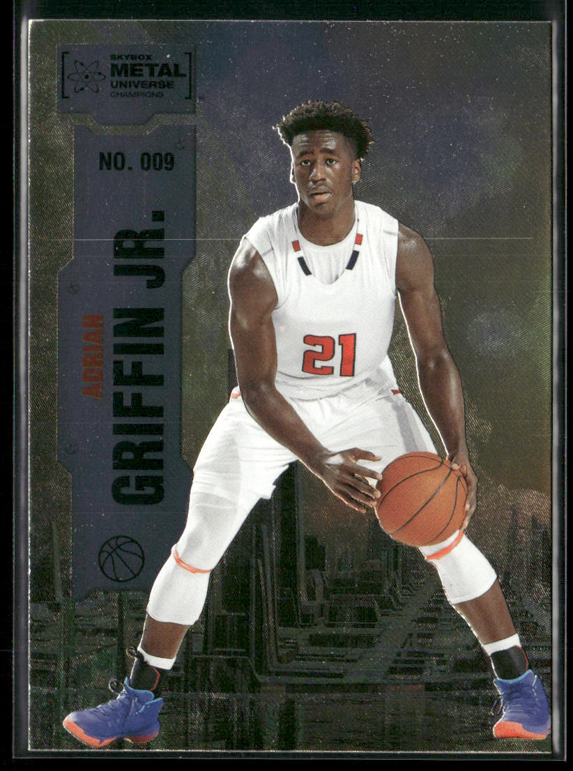 Adrian Griffin Jr. 2022 SkyBox Metal Universe Champions #009