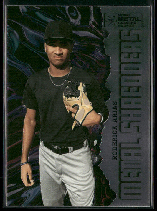 Roderick Arias 2022 SkyBox Metal Universe Champions #117