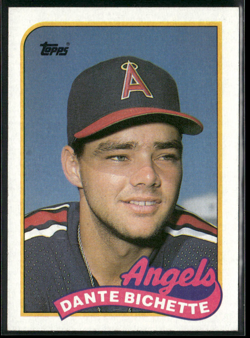 Dante Bichette 1989 Topps #761 RC California Angels