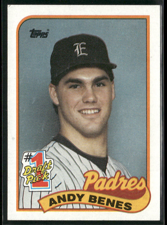 Andy Benes 1989 Topps #437 RC San Diego Padres