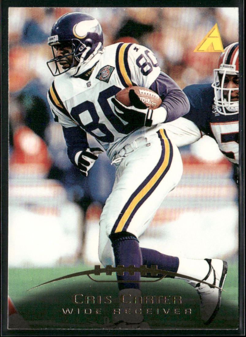 Cris Carter 1995 Pinnacle #44 Minnesota Vikings front