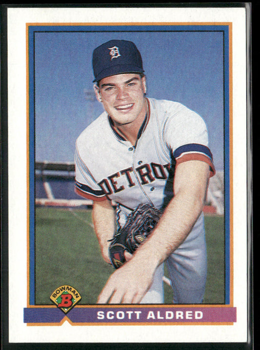 Scott Aldred 1991 Bowman #147 Detroit Tigers