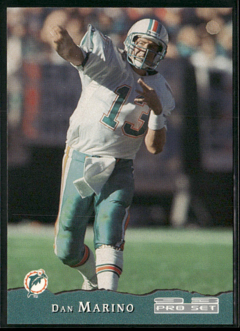 Dan Marino 1993 Pro Set #250 Miami Dolphins