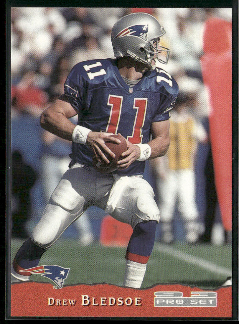 Drew Bledsoe 1993 Pro Set #270 RC New England Patriots