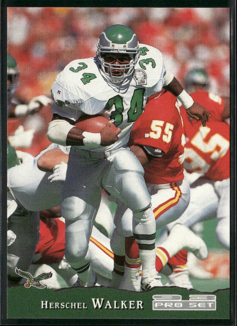 Herschel Walker 1993 Pro Set #340 Philadelphia Eagles
