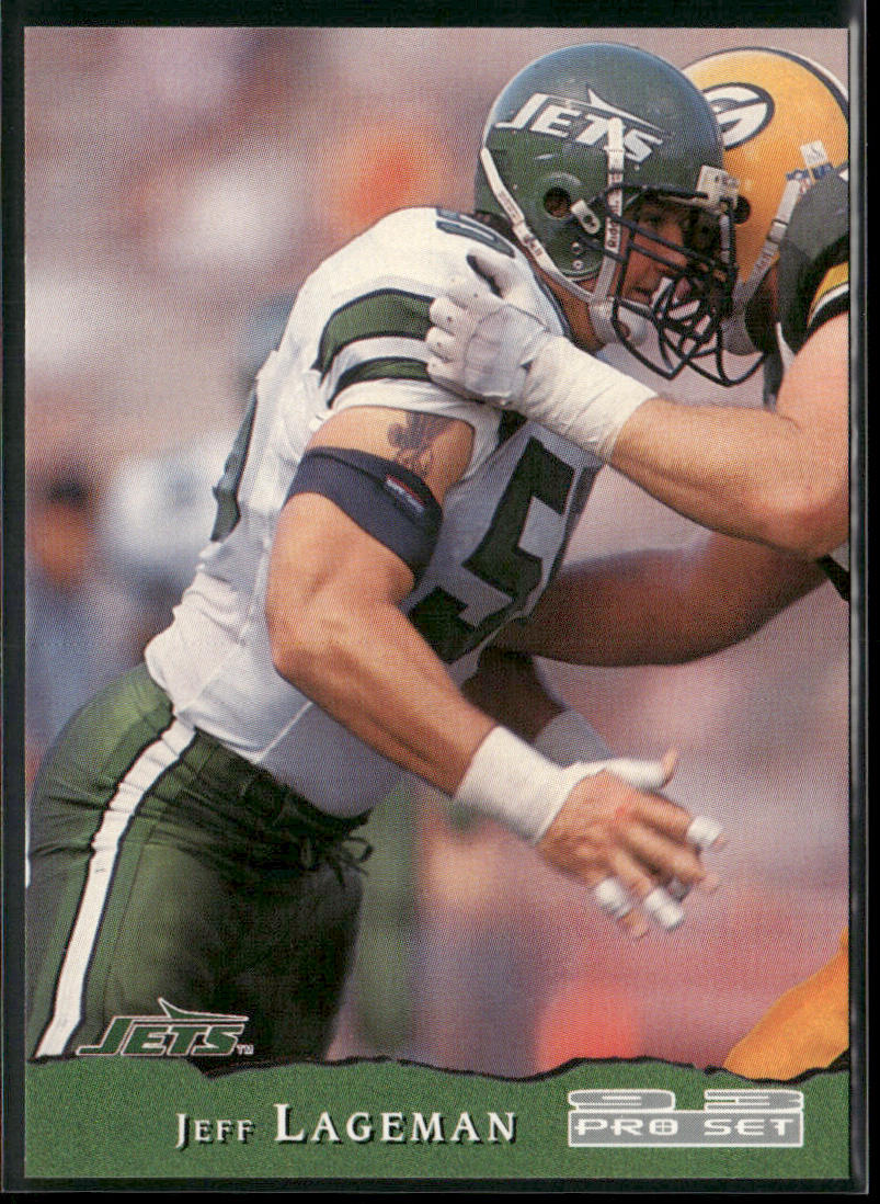 Jeff Lageman 1993 Pro Set #320 New York Jets