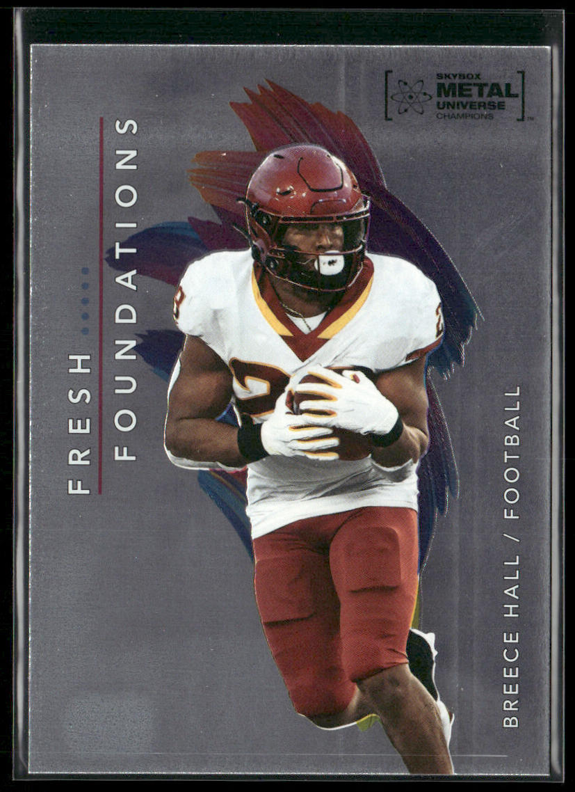 Breece Hall 2022 SkyBox Metal Universe Champions Fresh Foundations #FF39