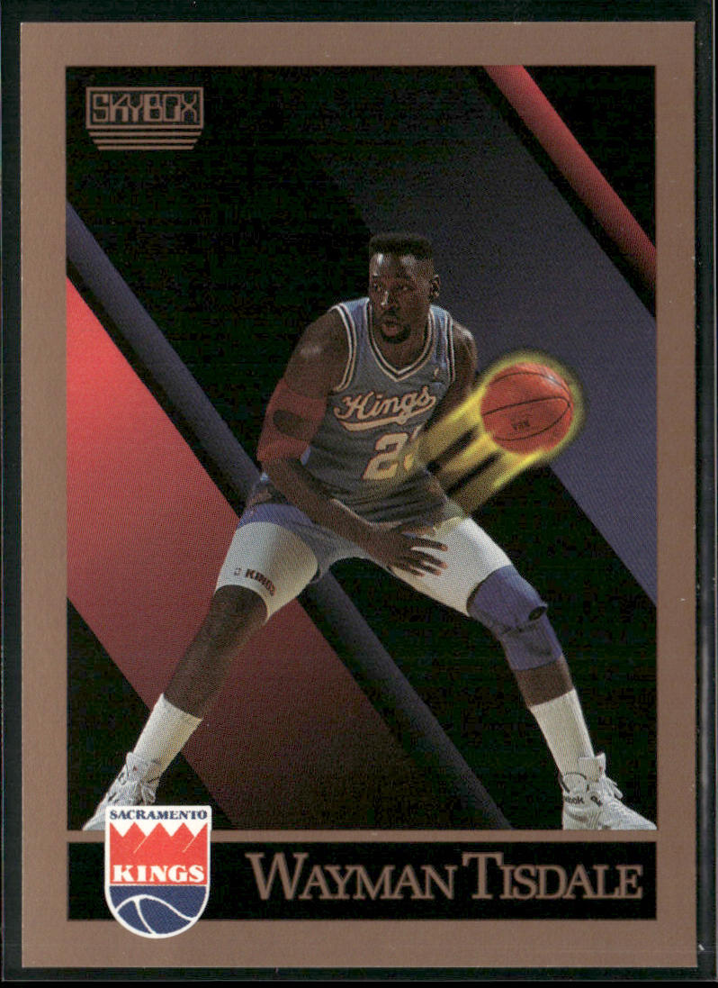 Wayman Tisdale 1990-91 SkyBox #251 Sacramento Kings