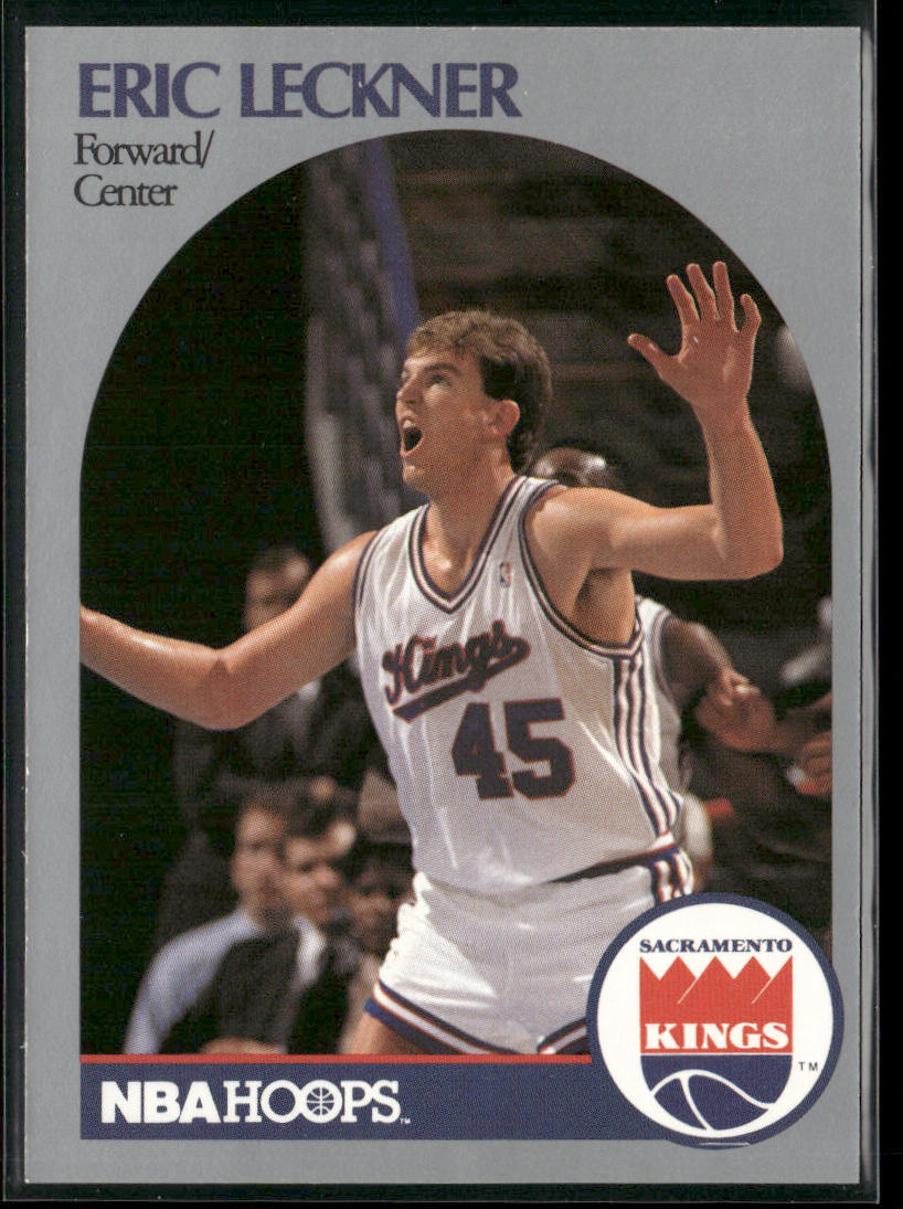 Eric Leckner 1990-91 Hoops #429 Sacramento Kings