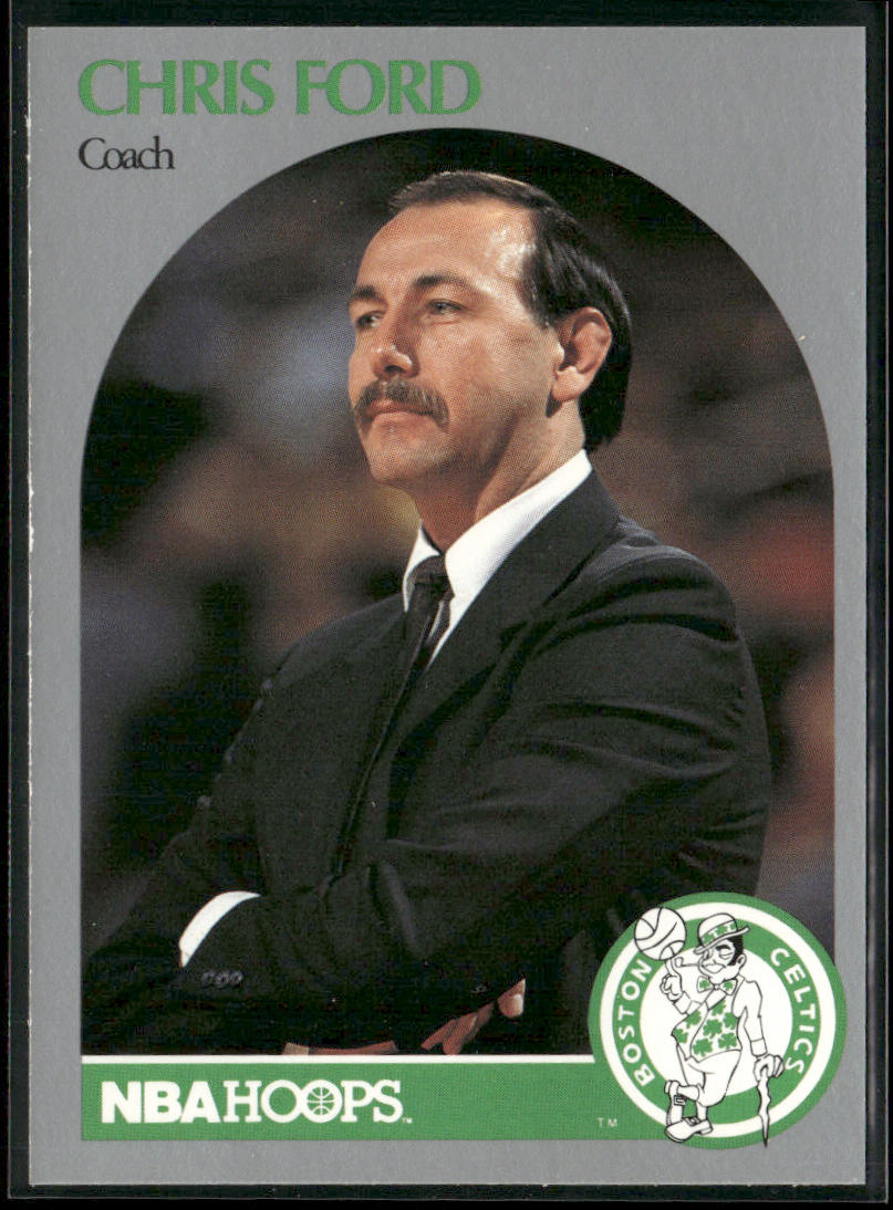 Chris Ford 1990-91 Hoops #306 Boston Celtics