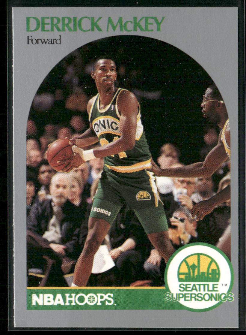 Derrick McKey 1990-91 Hoops #281 Seattle SuperSonics