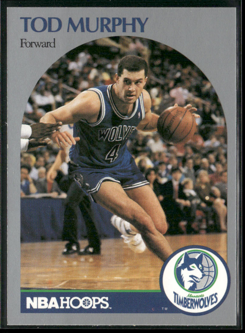 Tod Murphy 1990-91 Hoops #189 Minnesota Timberwolves