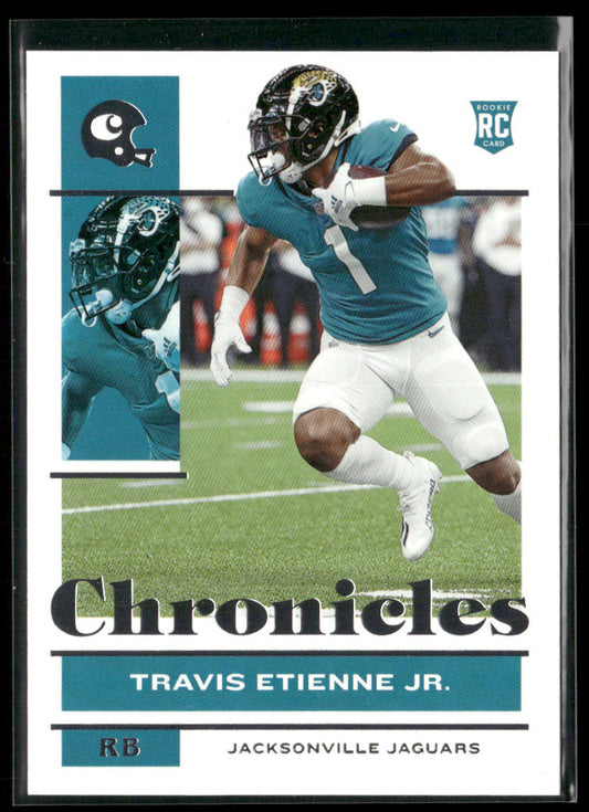 Travis Etienne Jr. 2021 Panini Chronicles #50 RC Jacksonville Jaguars