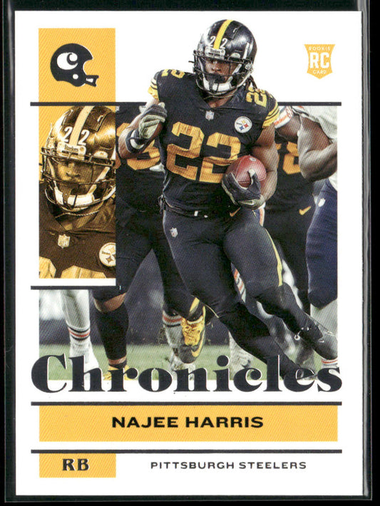 Najee Harris 2021 Panini Chronicles #92 RC Pittsburgh Steelers