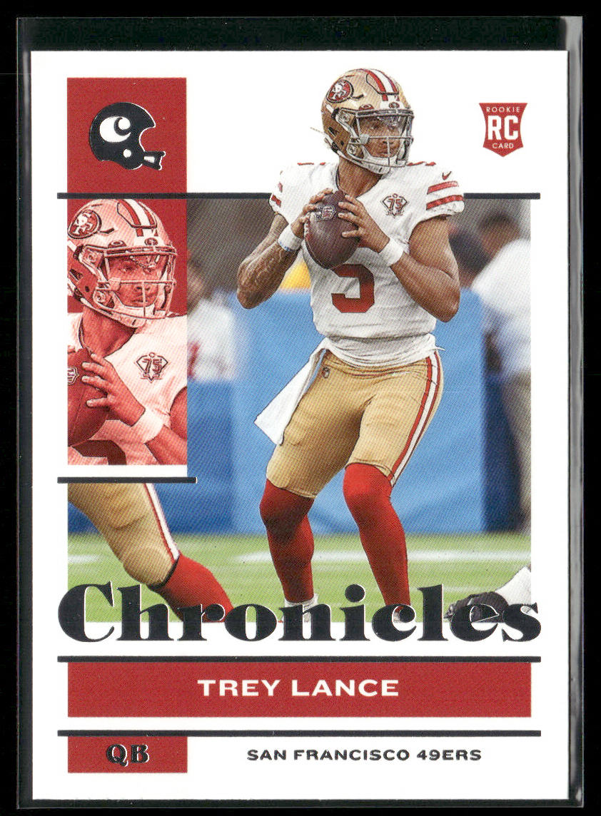 Trey Lance 2021 Panini Chronicles #77 RC San Francisco 49ers
