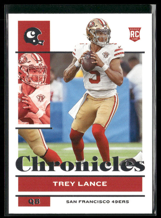 Trey Lance 2021 Panini Chronicles #77 RC San Francisco 49ers