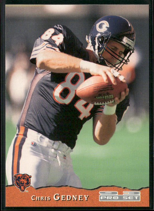 Chris Gedney 1993 Pro Set #87 RC Chicago Bears