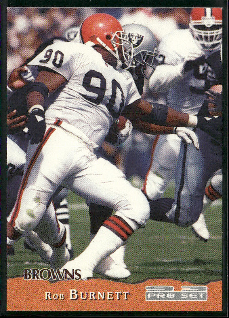 Rob Burnett 1993 Pro Set #107 Cleveland Browns
