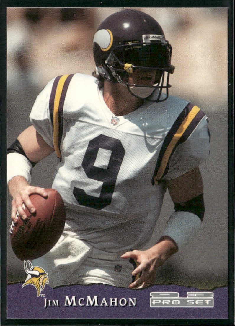 Jim McMahon 1993 Pro Set #262 Minnesota Vikings