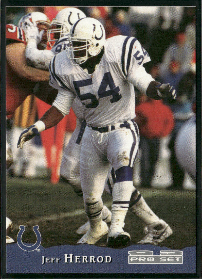 Jeff Herrod 1993 Pro Set #187 Indianapolis Colts