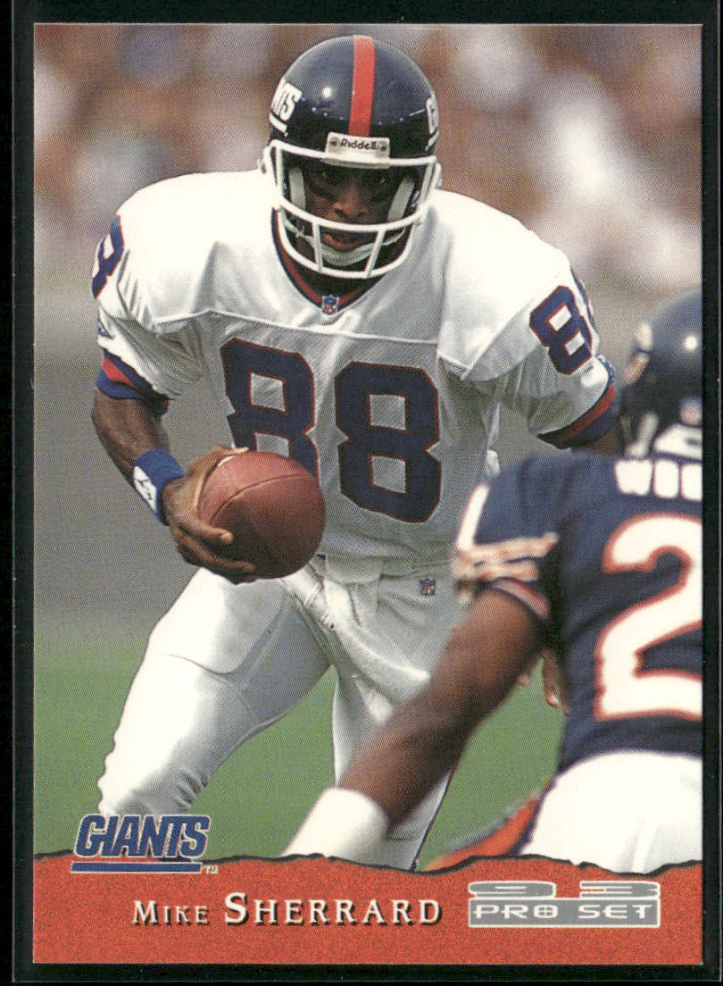 Mike Sherrard 1993 Pro Set #307 New York Giants