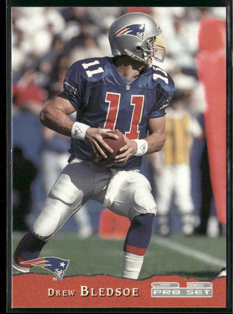 Drew Bledsoe 1993 Pro Set #270 RC New England Patriots front